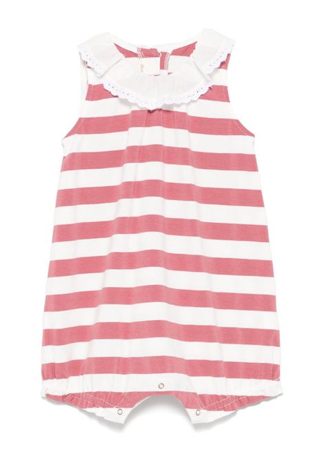 Tutina a righe ZHOE & TOBIAH KIDS | JCS3BBIANCO/MAUVE
